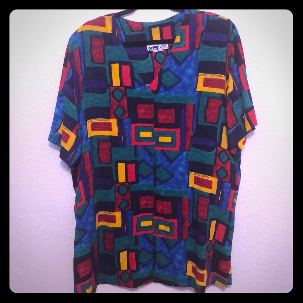 Deena LAUREN Multicolored Top